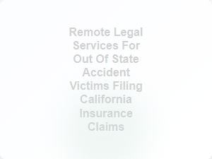 California Insurance Claims for Out-of-State Victims